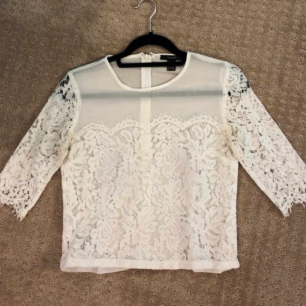 Forever 21 Lace Blouse